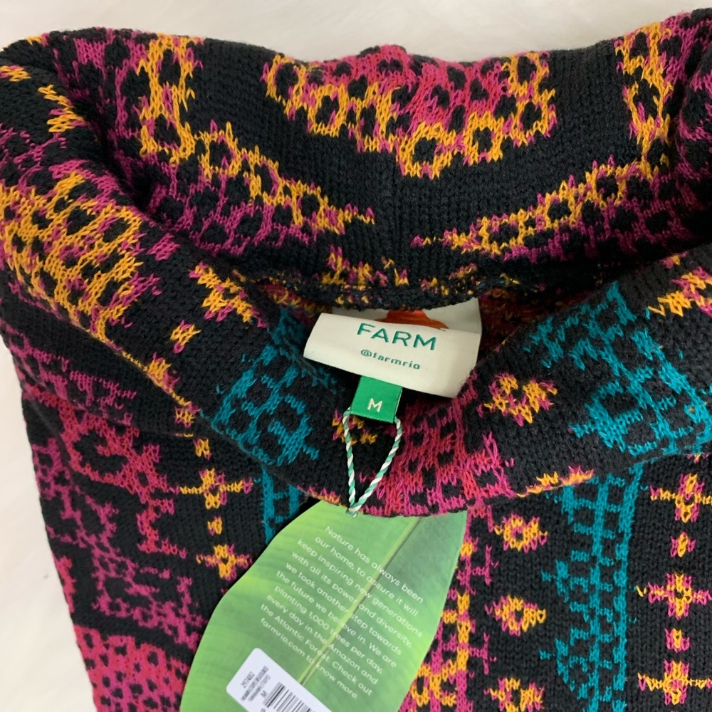 FARM Rio Multicolor Patterned Midi Dress - Picture 6 of 6